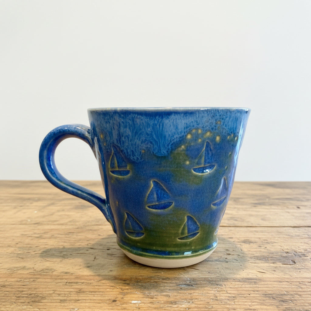 Signed Vintage Studio Pottery Mug