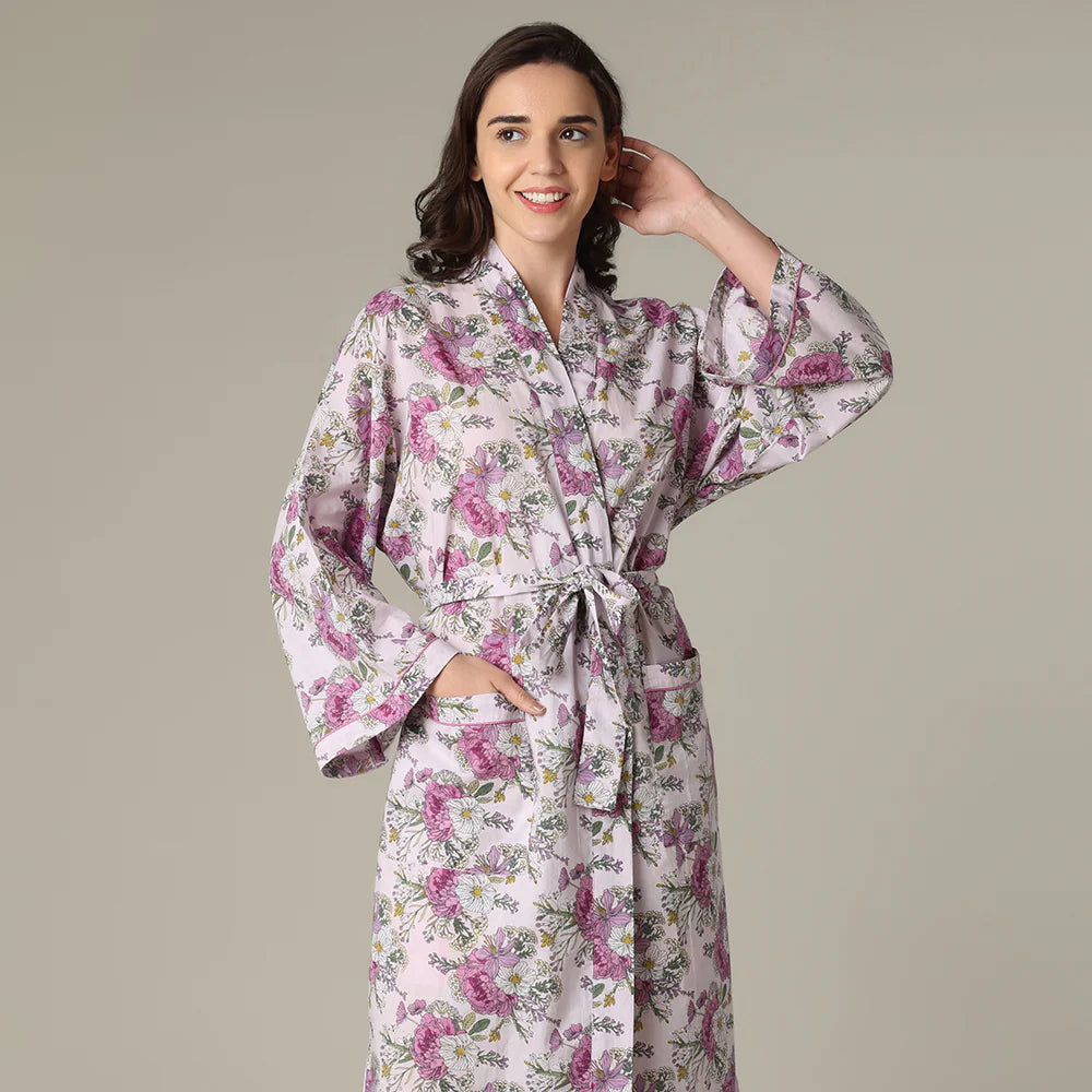 Premium Pure Cotton Kimonos/Robes