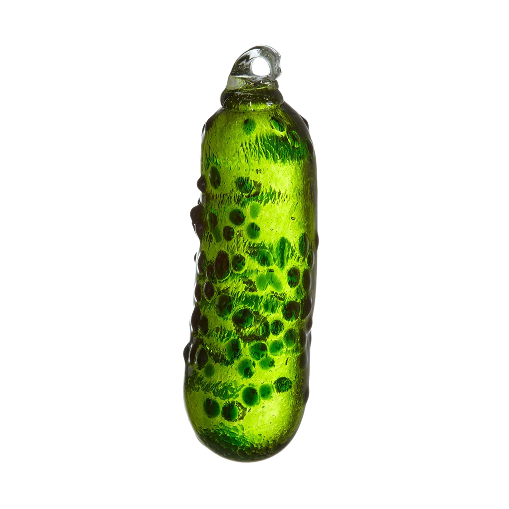 Hand Blown Glass Pickle