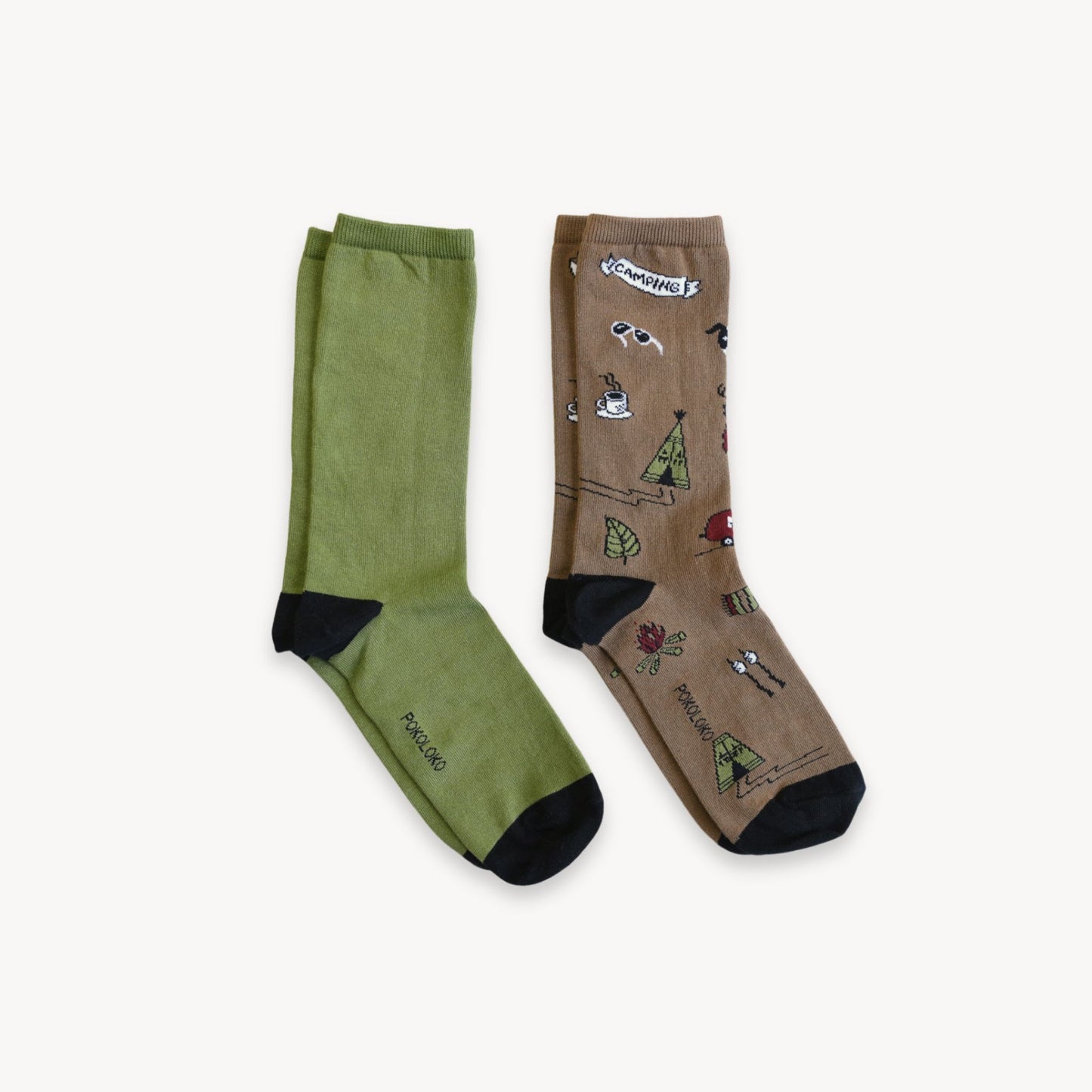 Pima Cotton Socks - Camping