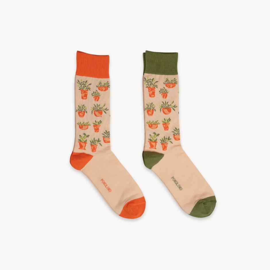 Patterned Pima Socks - Pack of 2