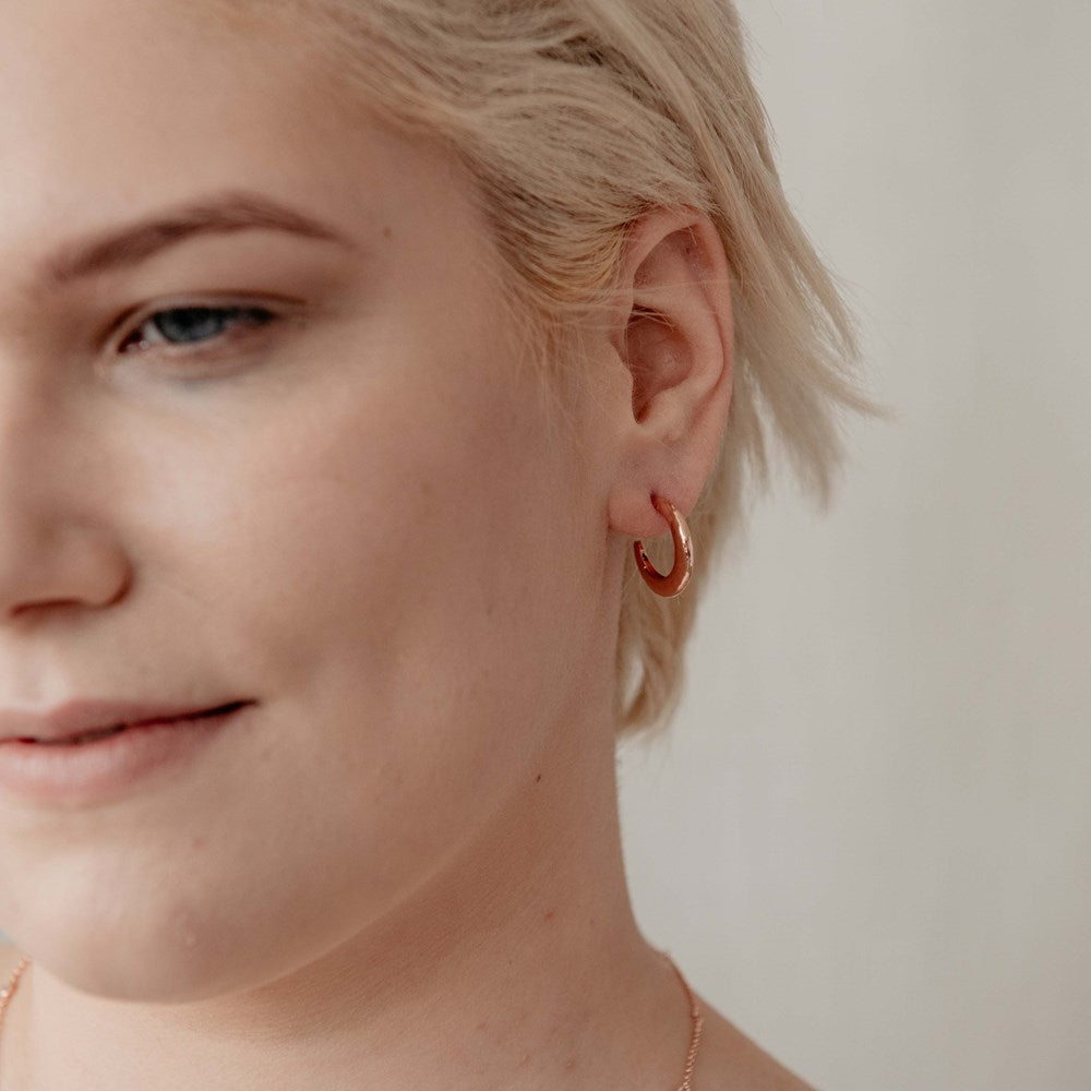 Riley Hoop Earrings, Glee