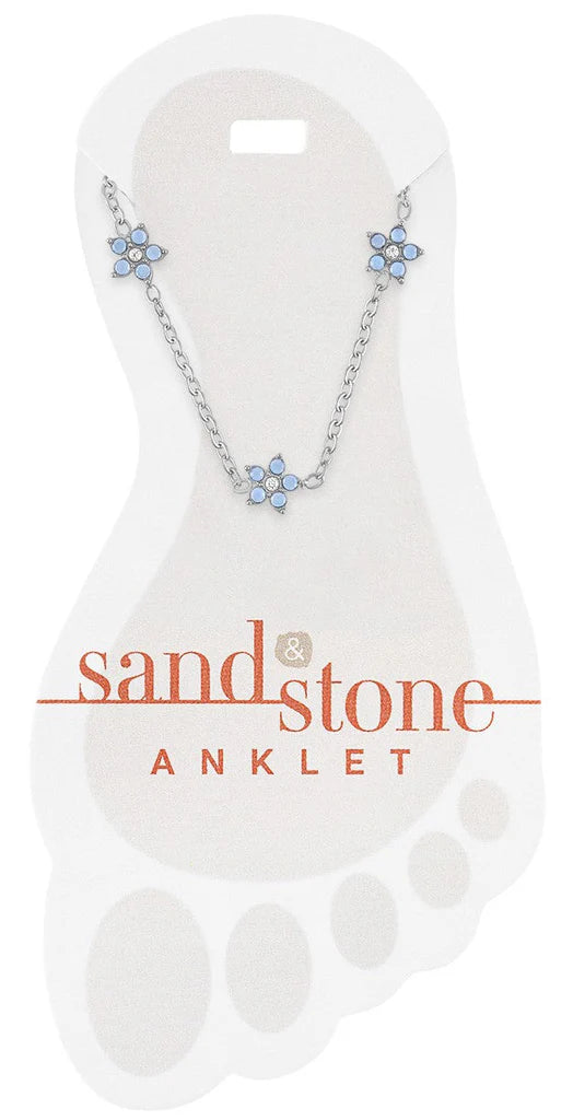 Sand & Stone Anklets Silver