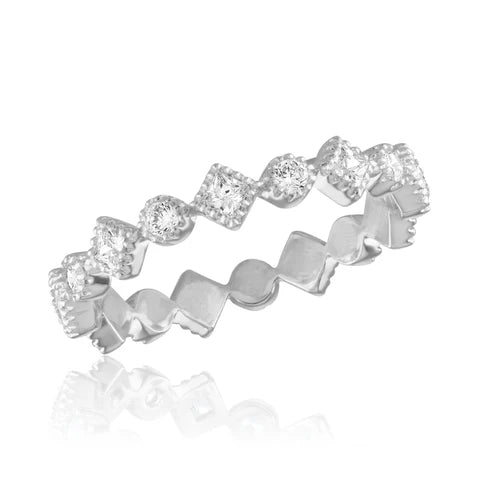 Stackable Rings Silver - in store only