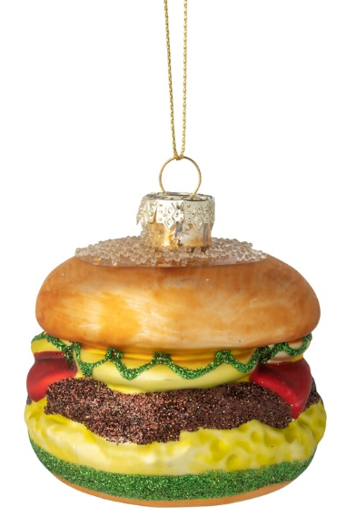 Hamburger ornament
