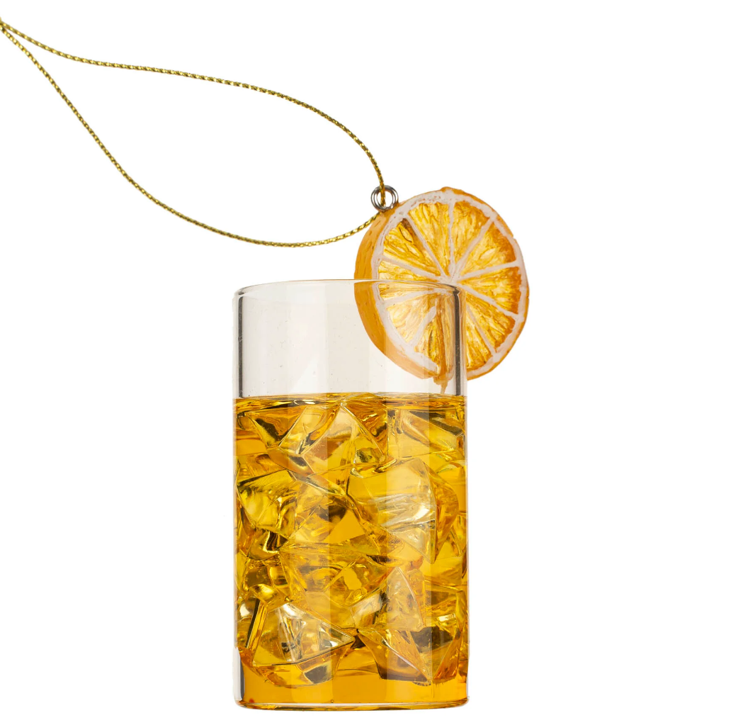 Old Fashioned Drink Ornament