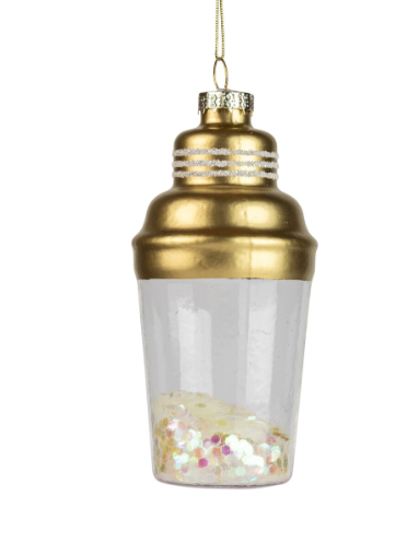 Cocktail Shaker Ornament