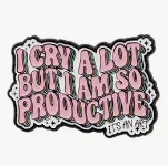 I Cry a Lot... Enamel Pin