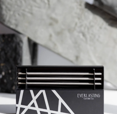 Silver Everlasting Candles