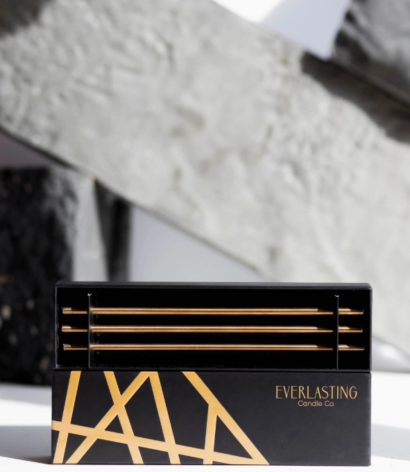 Champagne Everlasting Candles