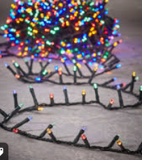 Outdoor String LED Silver or copper Wire Lights
