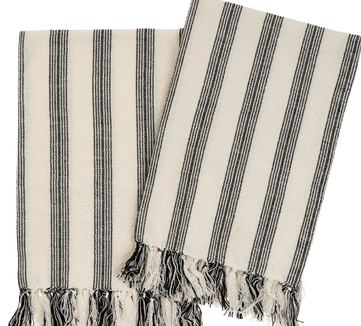 French Stripe Hammam Hand Towels