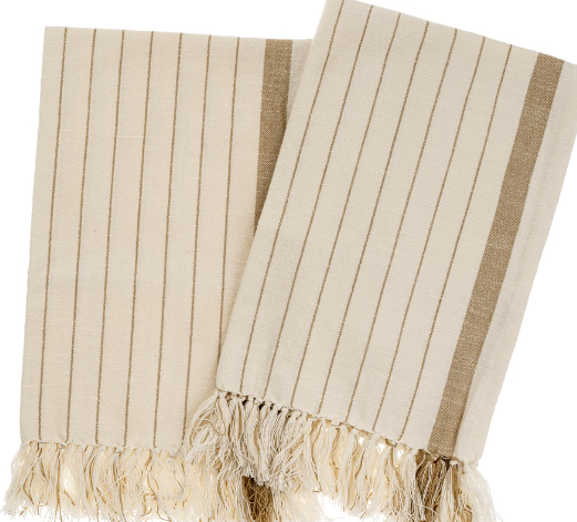 French Stripe Hammam Hand Towels