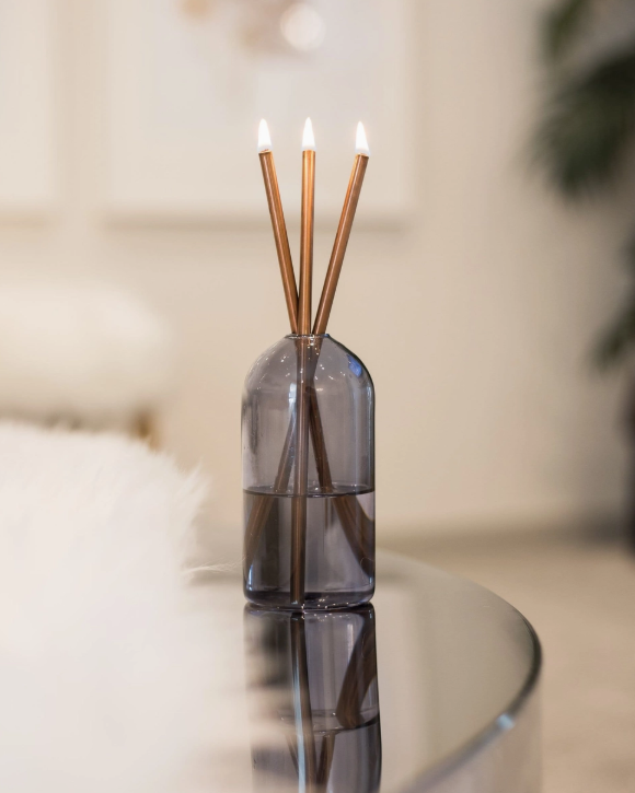 Champagne Everlasting Candles