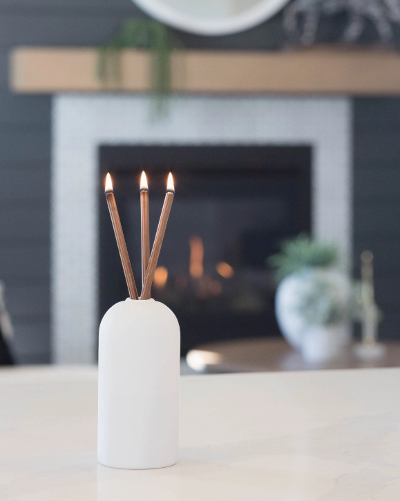 Champagne Everlasting Candles