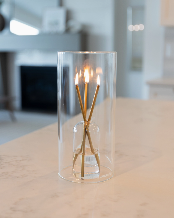 Hurricane Vase Candle Holder