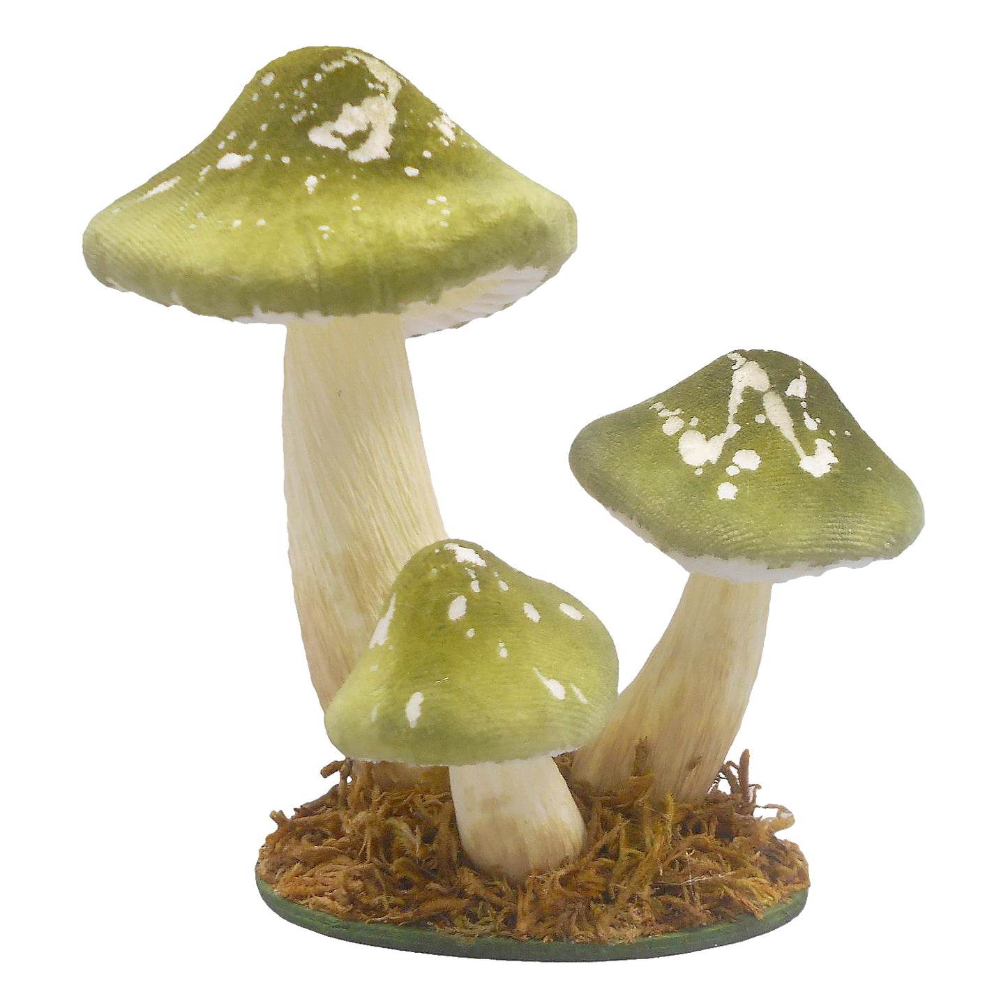 Green Mushroom Table Decor