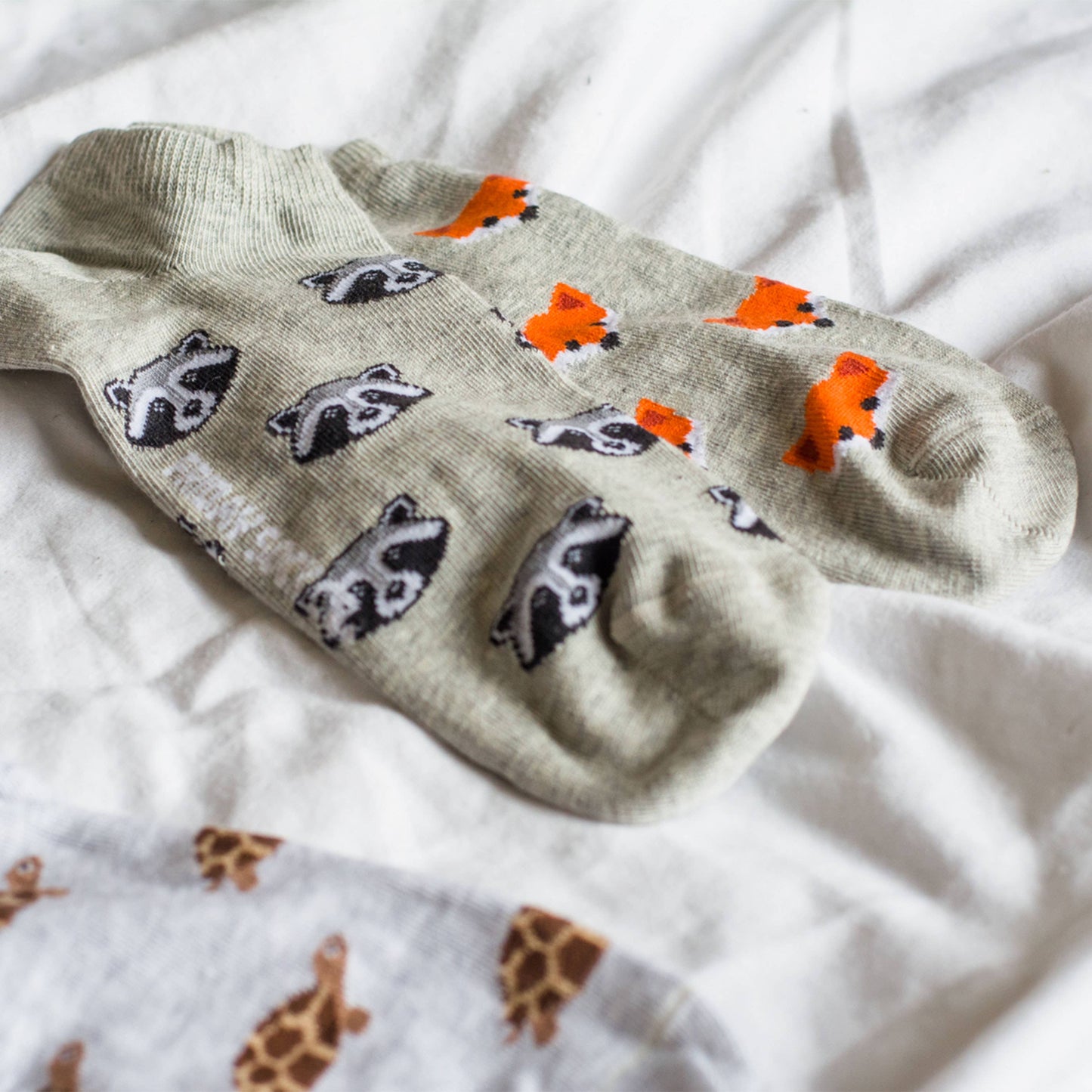 Men’s Ankle Socks | Fox & Raccoon | Mismatched