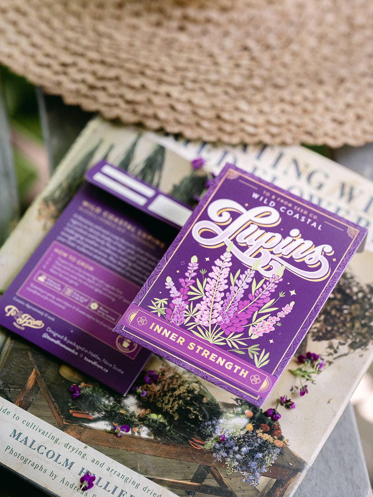 Lupins (Inner Strength) - Floriography Seed Packet