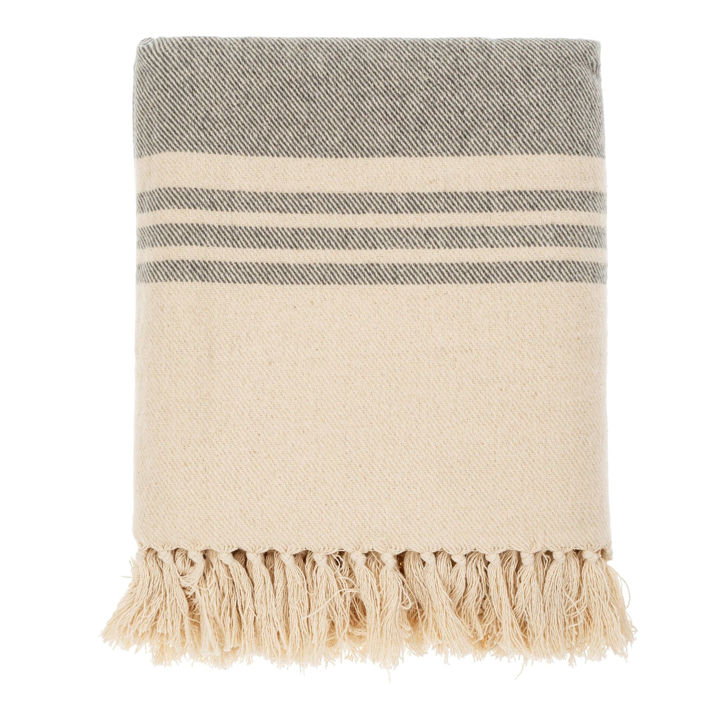 Beach Striped Brush Throws