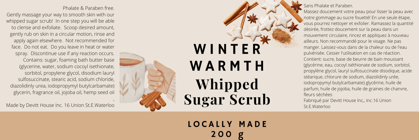 Whipped Sugar Scrub 6oz Fred & Alice
