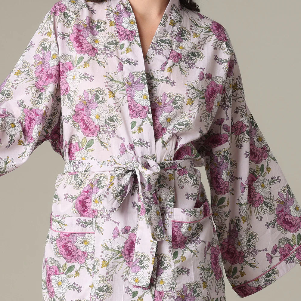 Premium Pure Cotton Kimonos/Robes