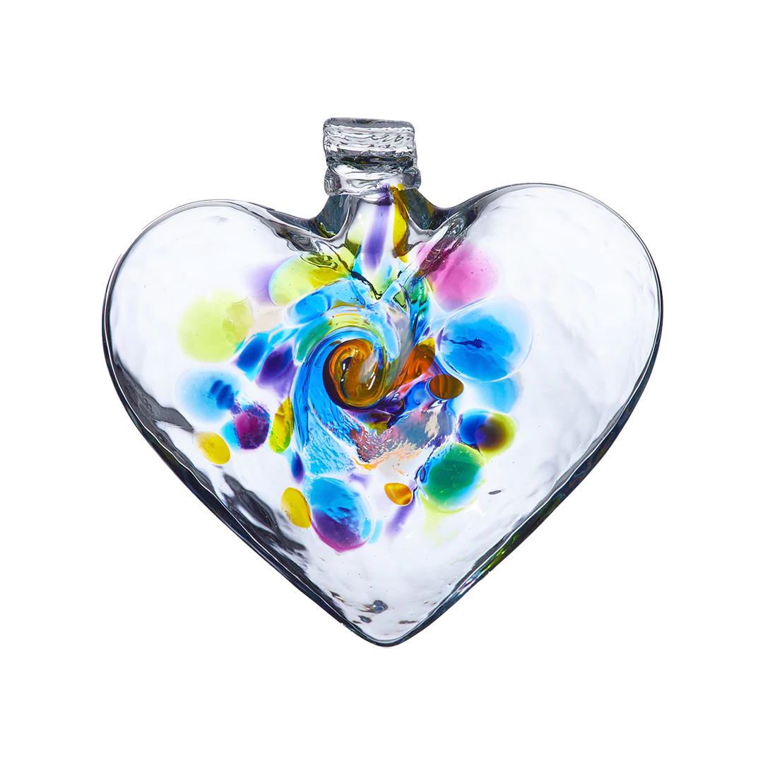 Kitras Hand Blown Hearts