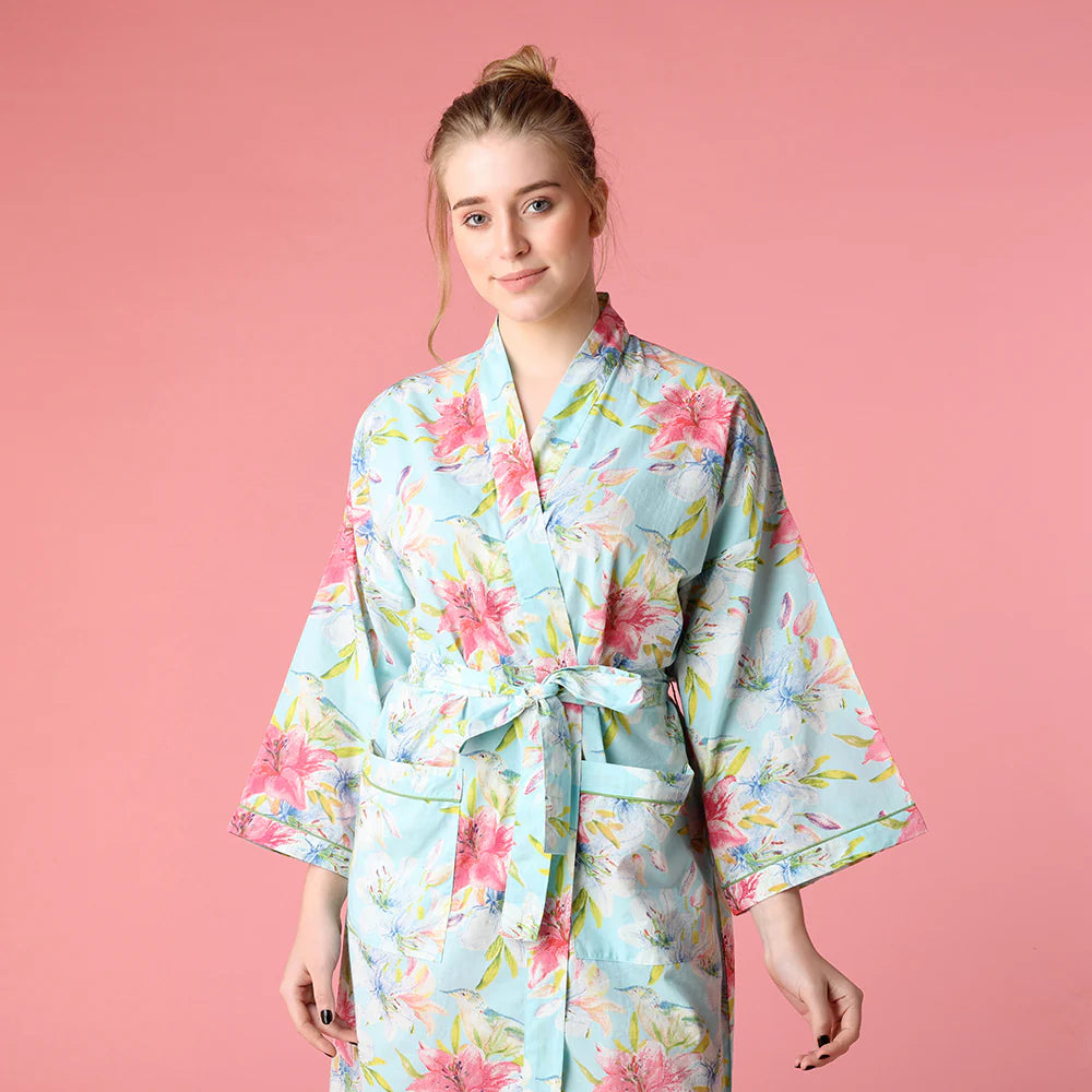Premium Pure Cotton Kimonos/Robes