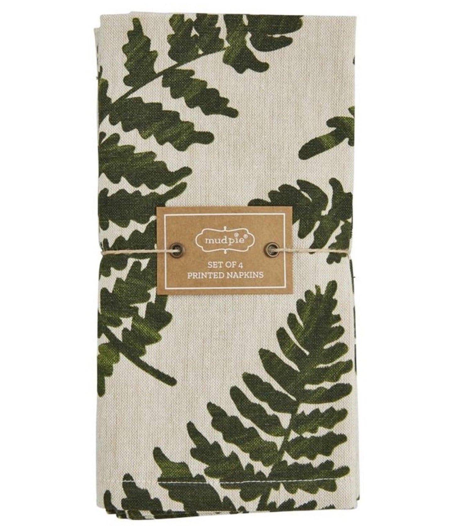 Blue Leaf Dinner Napkins