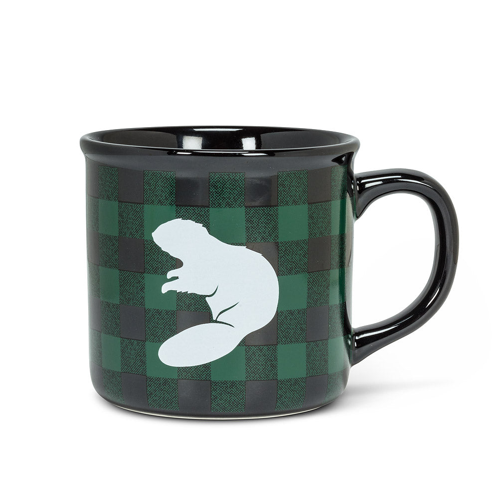 Plaid Canadiana Mugs