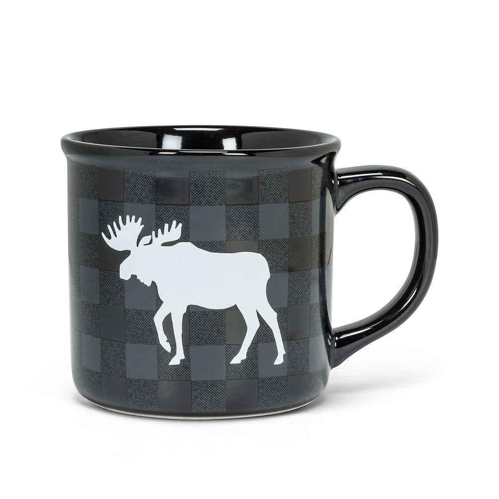 Plaid Canadiana Mugs