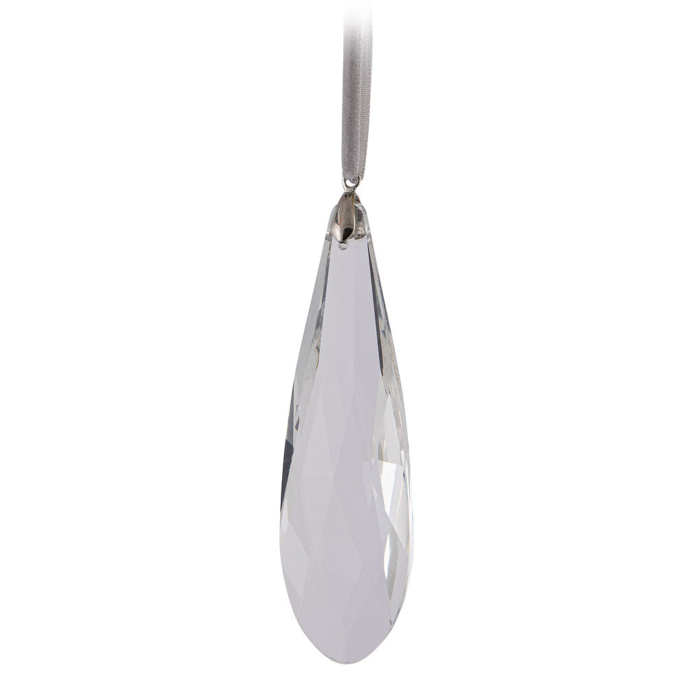 Slim Cut Crystal Drop Ornament