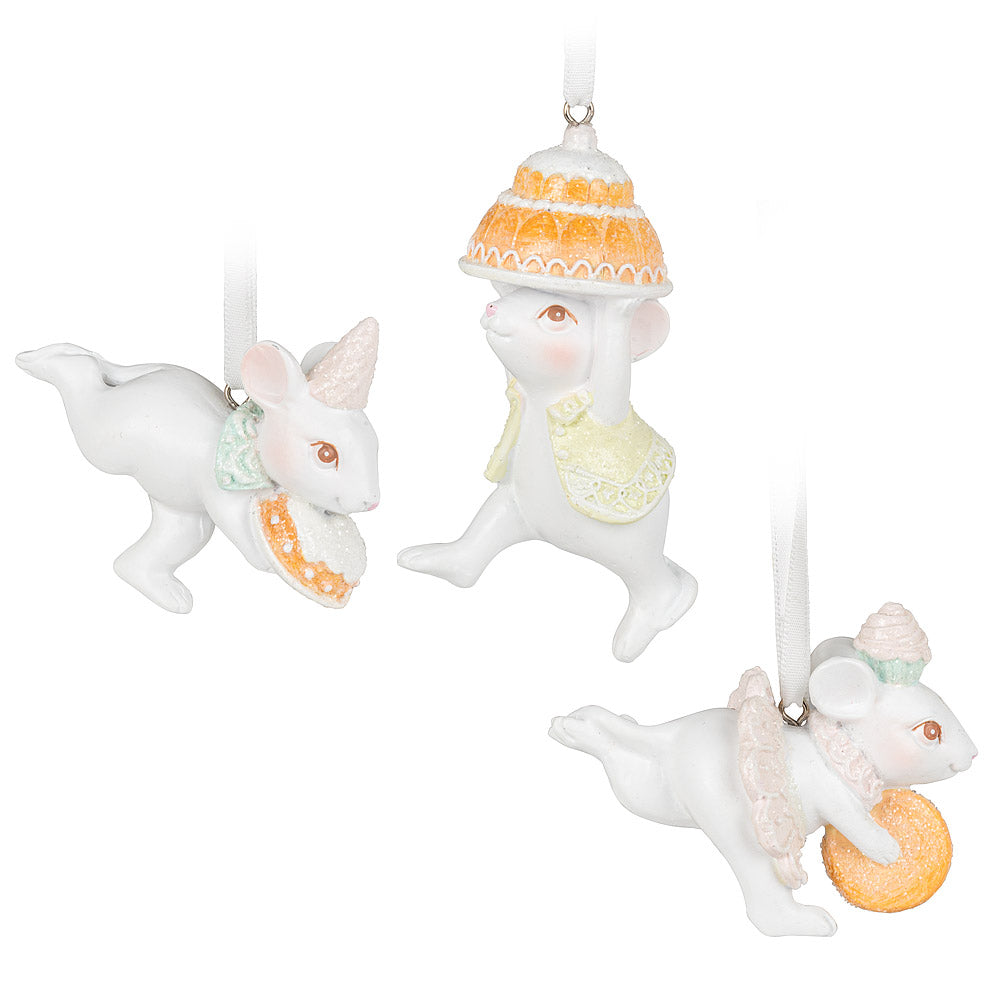 Mice with Pastries Ornament