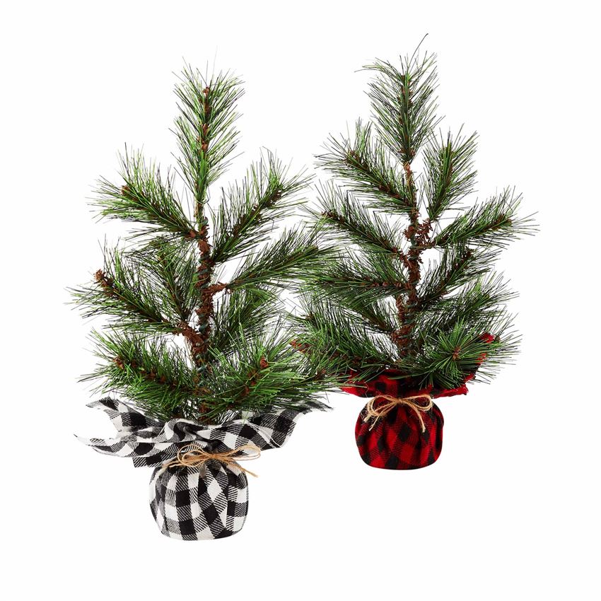 Faux Pine Trees