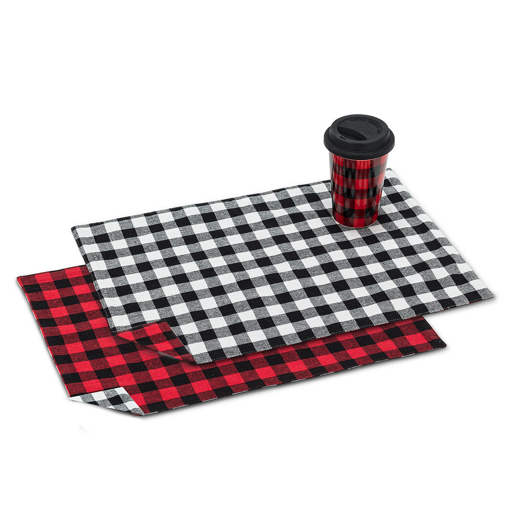 Buffalo Check Reversible Table Mat