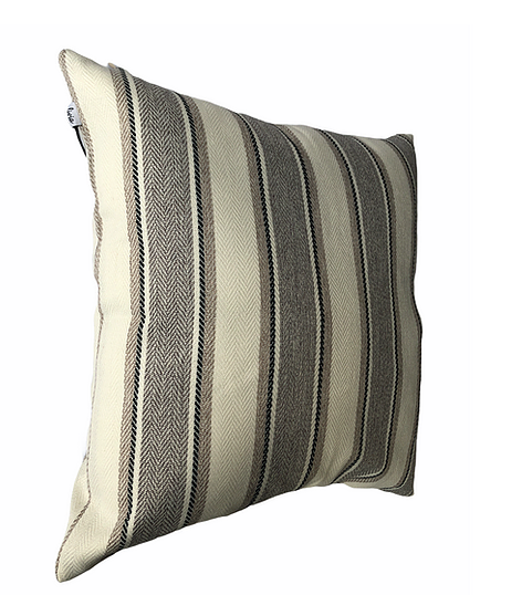 Brown Striped Pillows