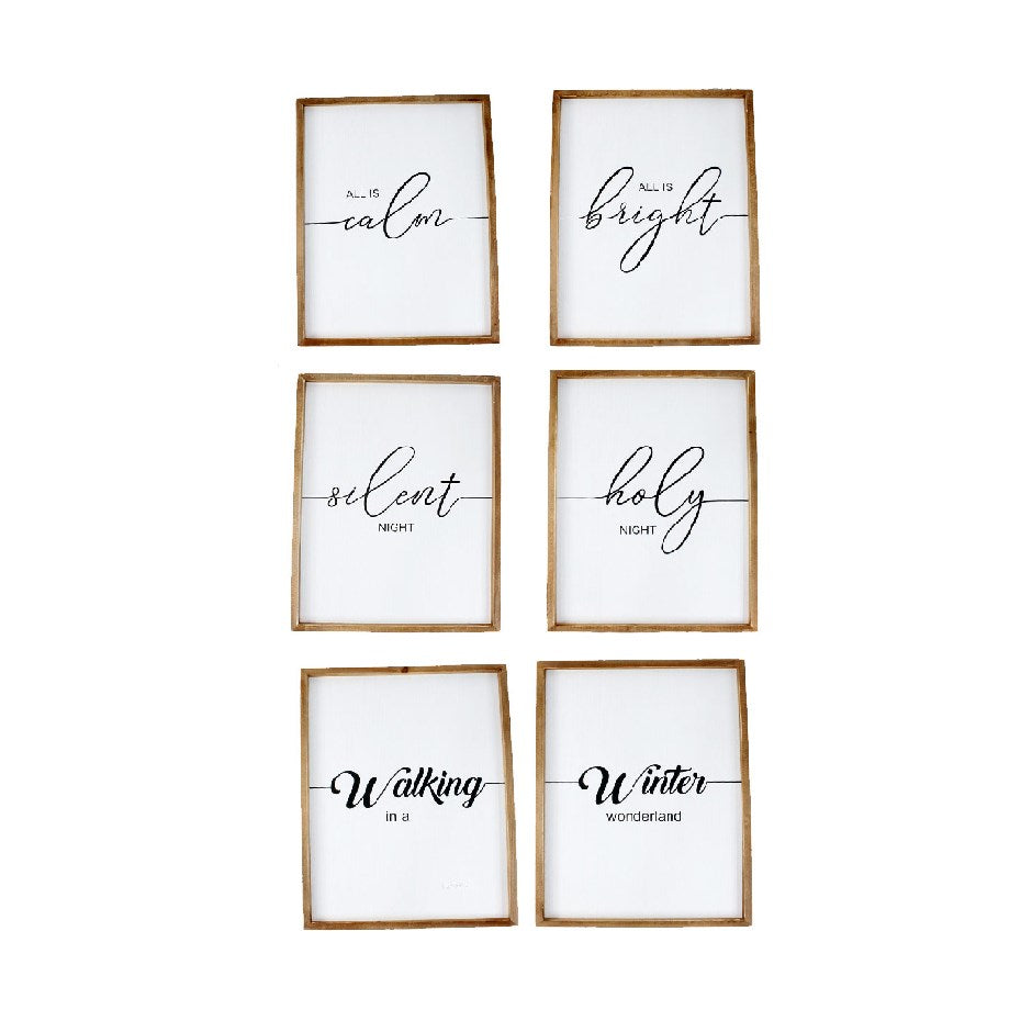 Christmas Carol Duo Signs