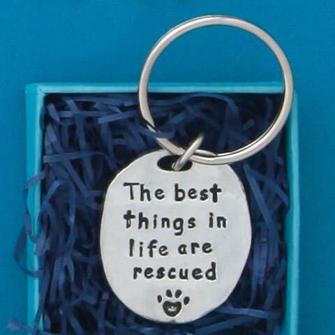 Pewter Keychain