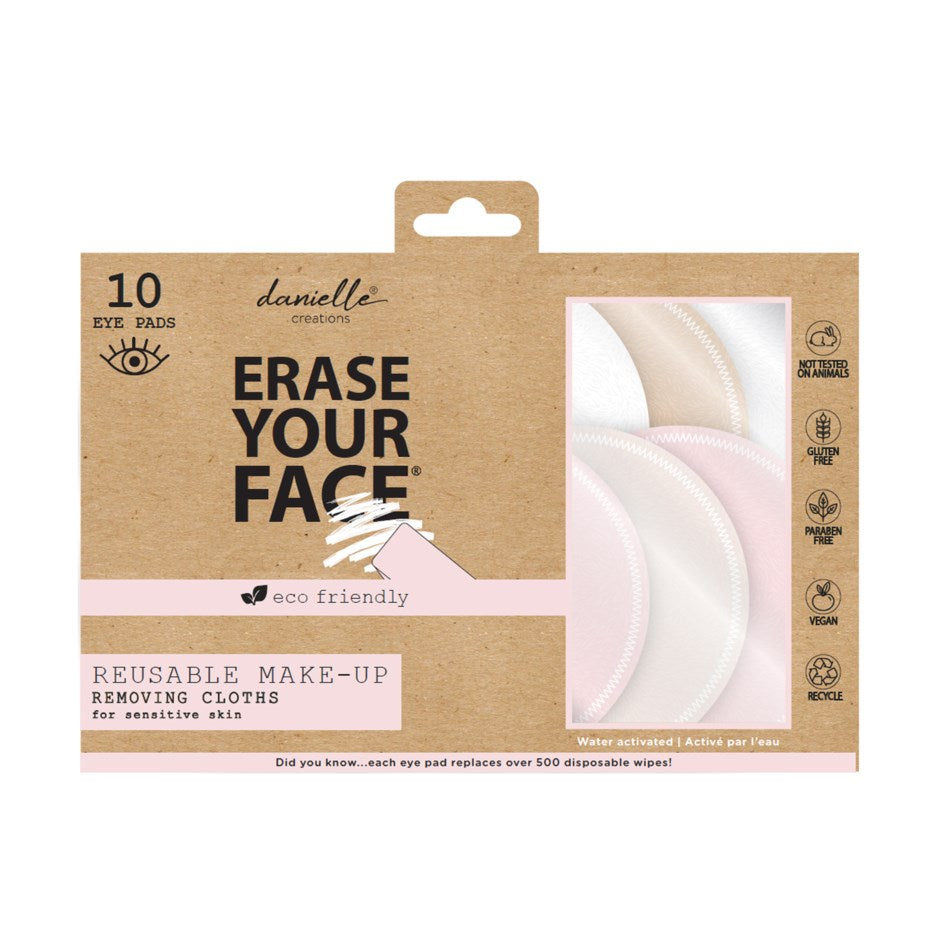 Erase Your Face - Eye makeup remover cloths