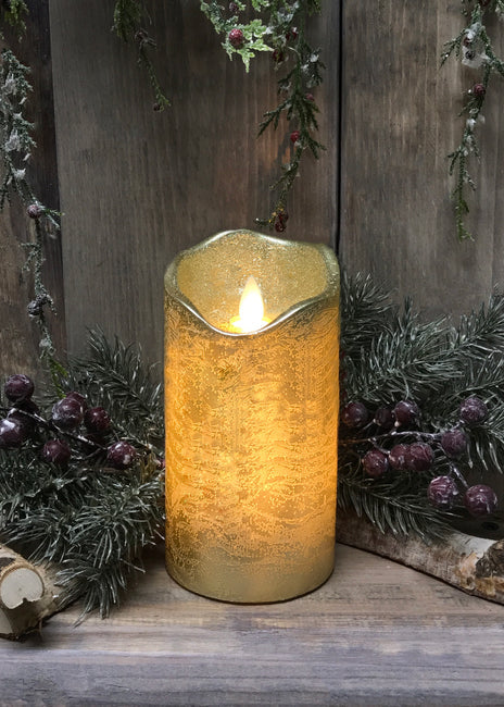 Electronic Wax Pillar Candles
