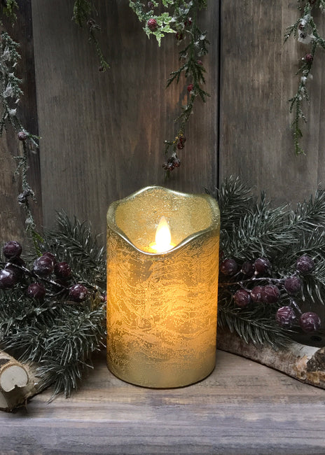 Electronic Wax Pillar Candles