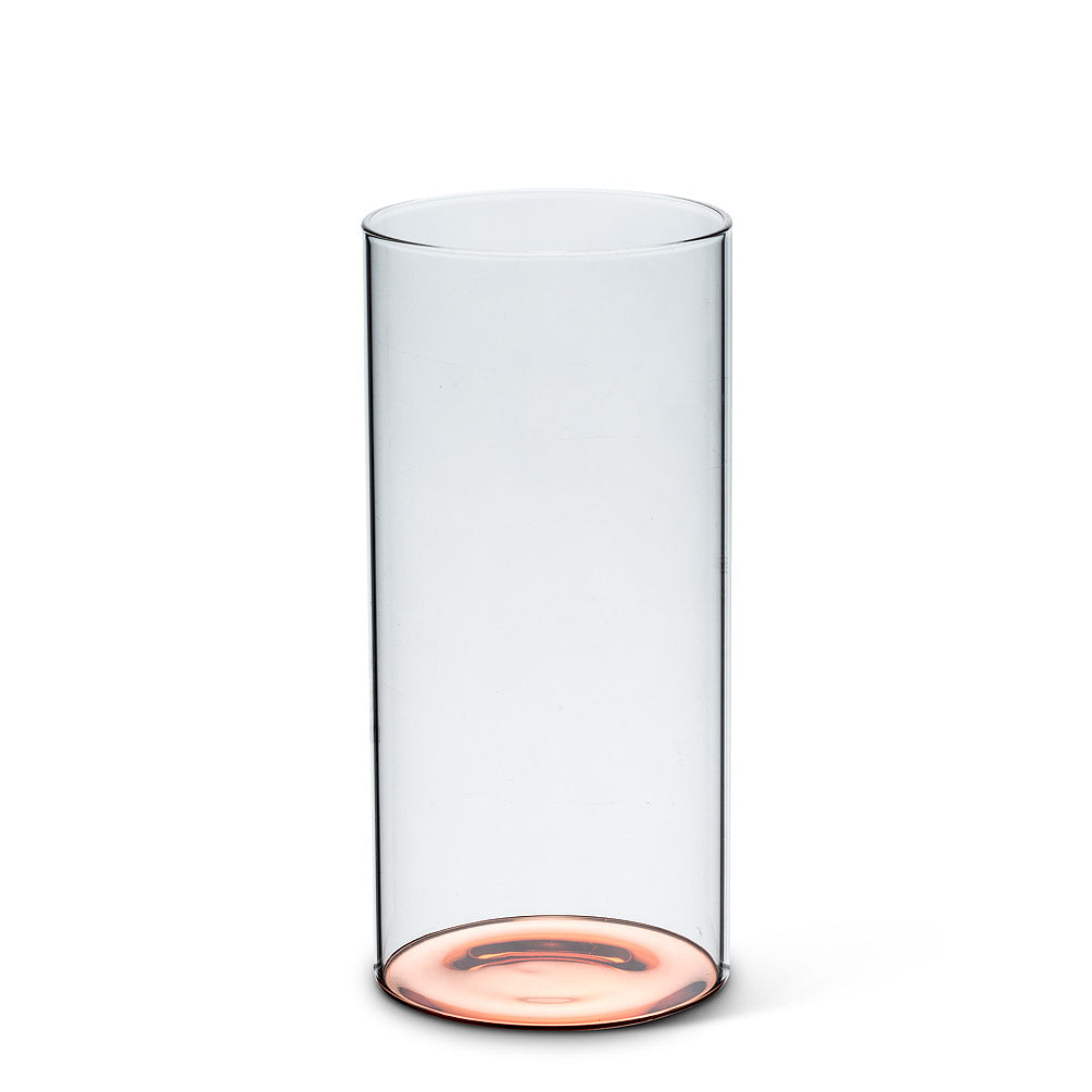 Highball Glass Copper Base
