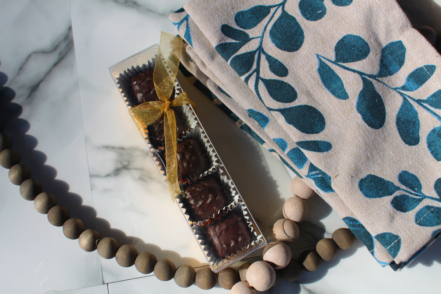 Sea salt caramels milk chocolate handmade