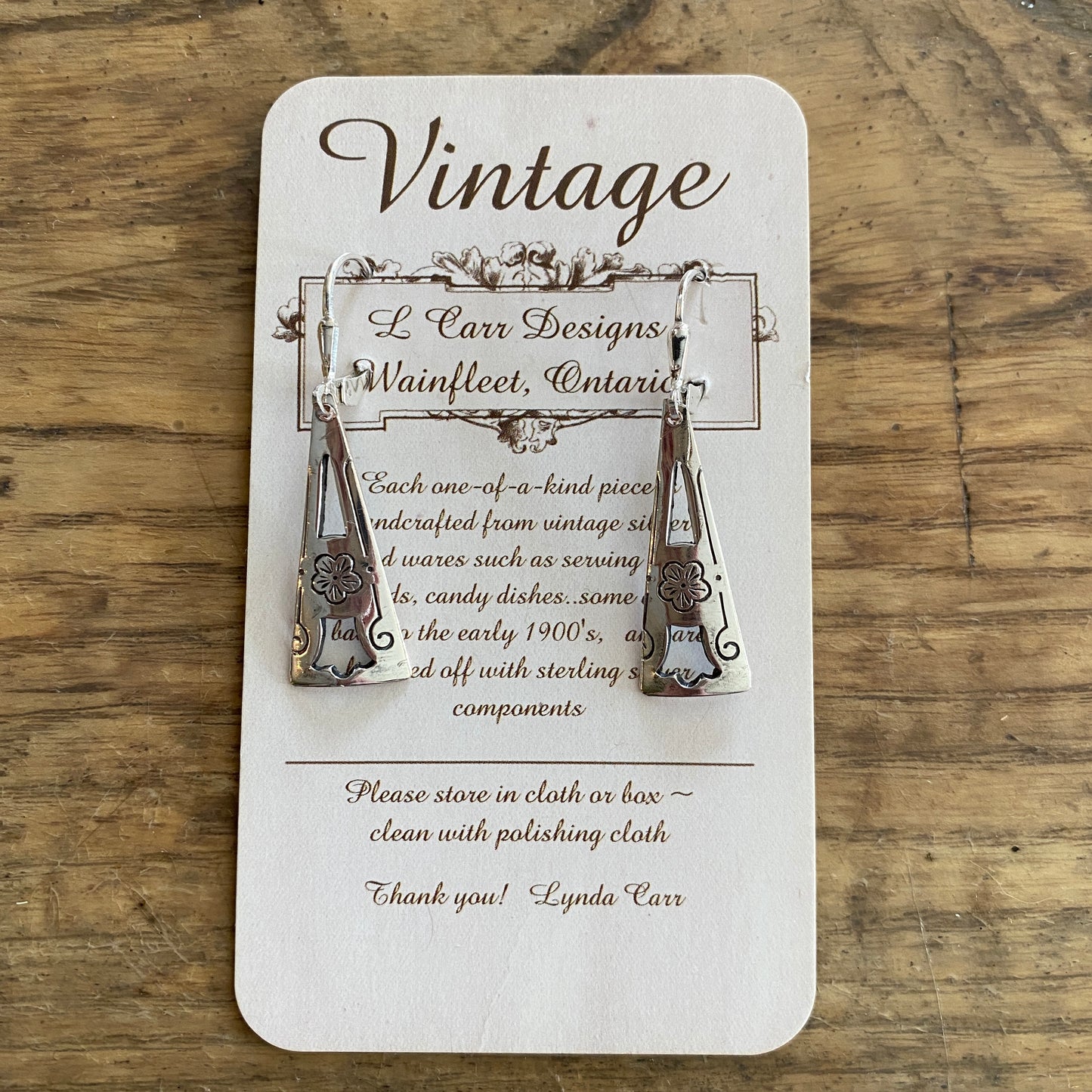Artisan Made Earrings - Lynda Carr