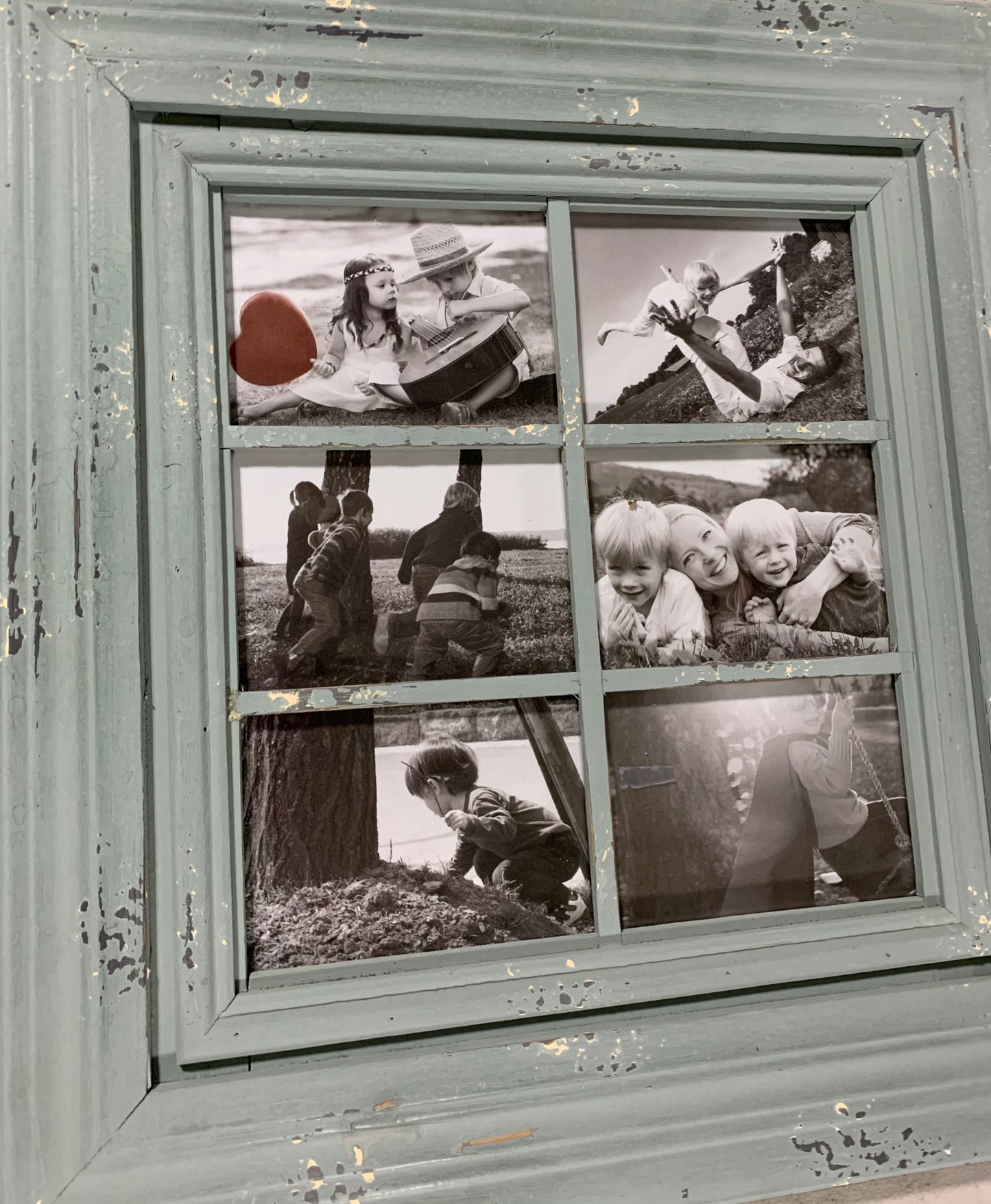 Large Blue Picture Frame