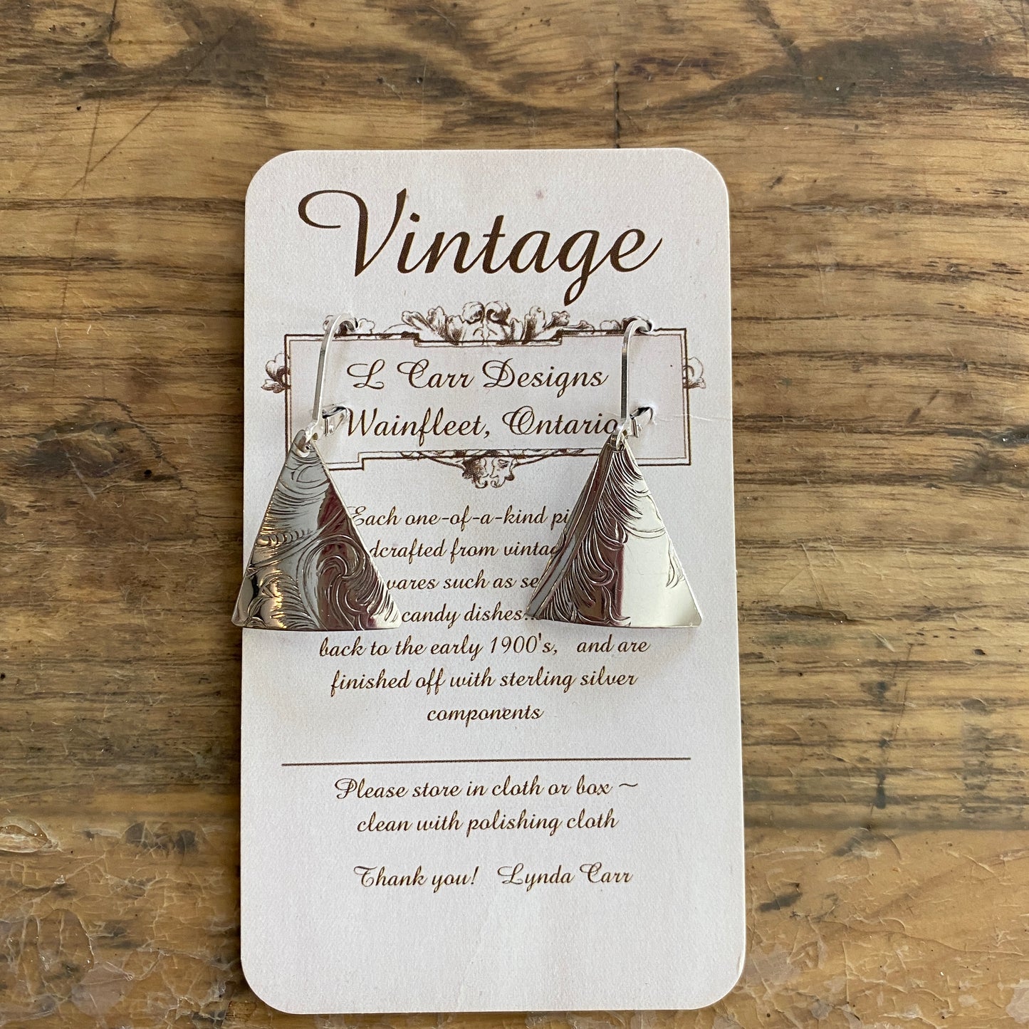 Artisan Made Earrings - Lynda Carr