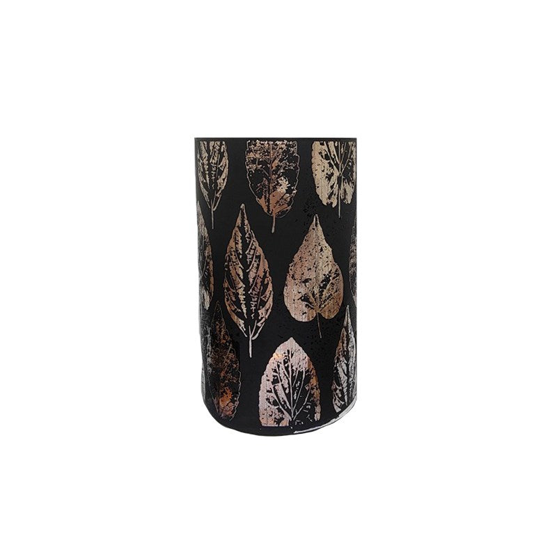 LED Copper Leaf Lantern