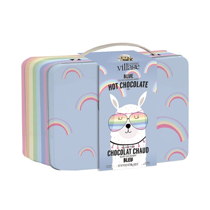 Hot Chocolate Lunchbox Blue Llama