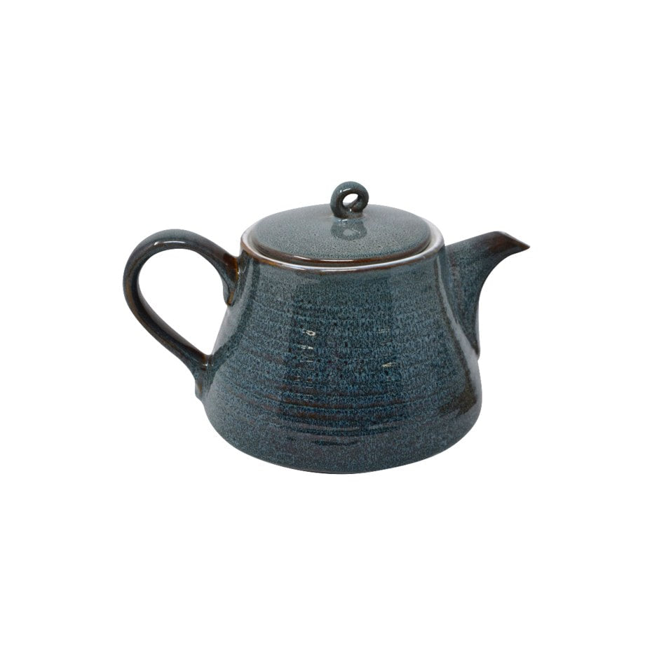 Pottery teapot