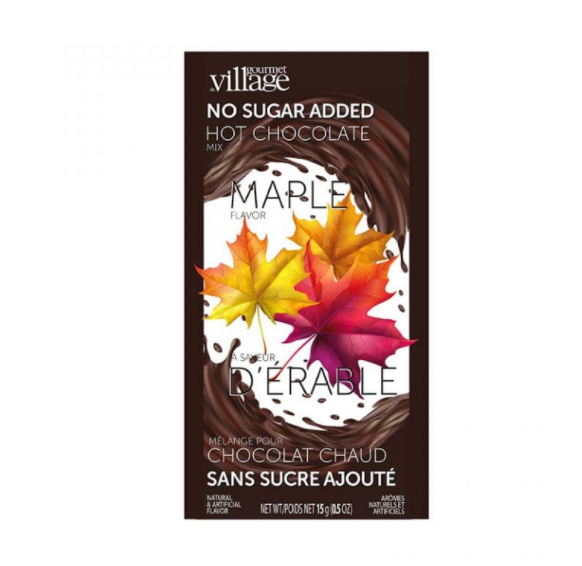 No sugar chocolate maple hot chocolate
